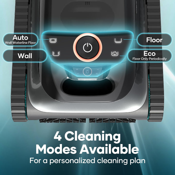 (2024 Upgraded) AIPER Scuba S1 Pool Vacuum for Inground Pools, Cordless Robotic Pool Cleaner, Wall Climbing, Smart Navigation, 150 min Battery Life, for Pools up to 1,600 Sq.ft