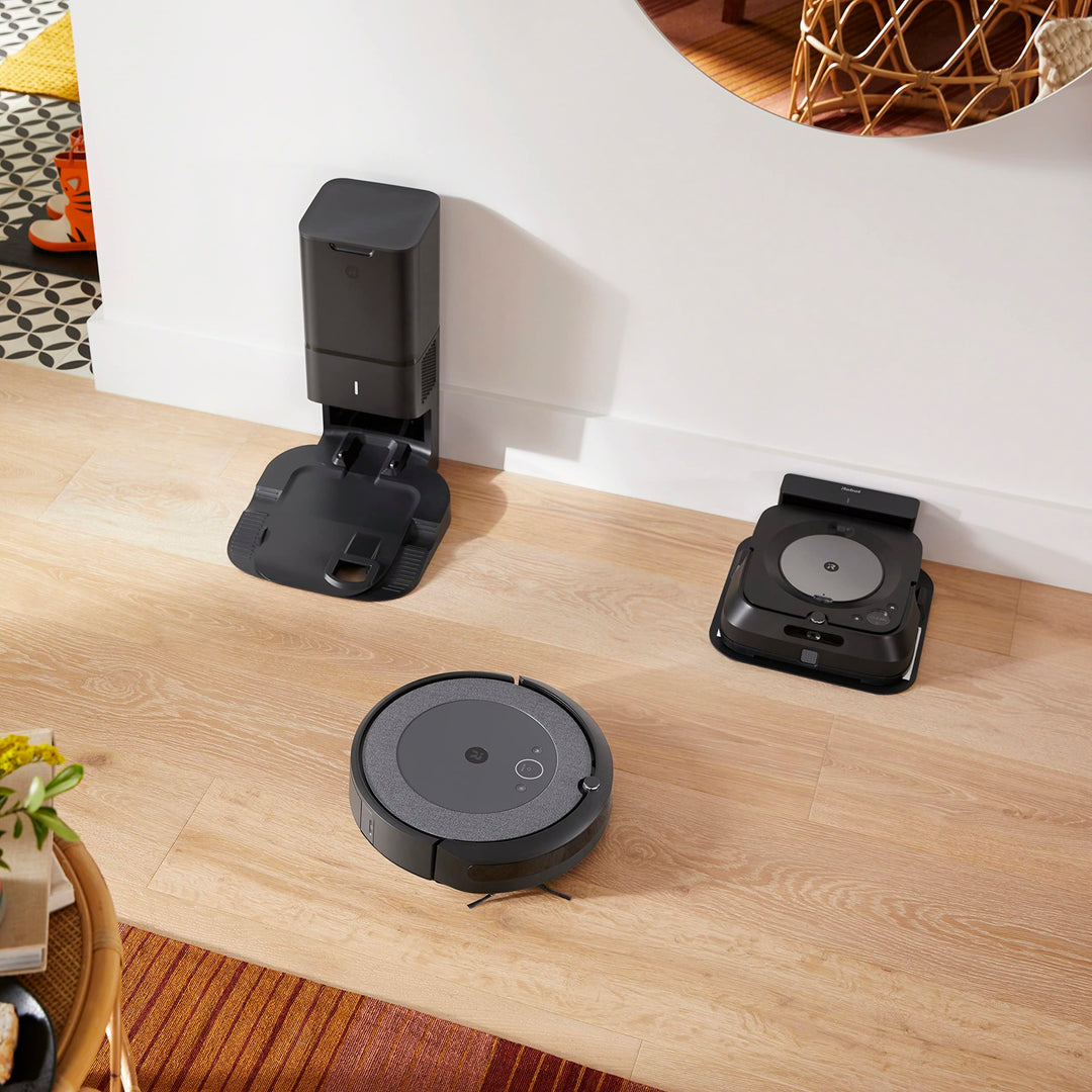 iRobot Roomba i3+ EVO (3550) Robot Vacuum and Braava Jet m6 (6113) Robot Mop Bundle - Wi-Fi Connected, Smart Mapping, Works with Alexa, Precision Jet Spray, Corners & Edges, Ideal for Multiple Rooms